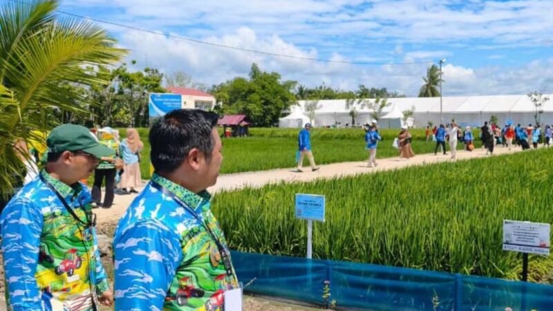 Kunjungi Gelar Teknologi PENAS XVII, Wabup Dorong Pengembangan Pertanian dan Perikanan yang Modern di Barito Utara