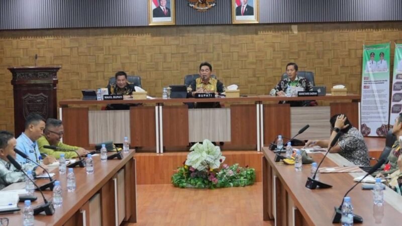 Bupati Barito Utara Pimpin Rapat Finalisasi Persiapan Perhelatan Akbar Batara Expo