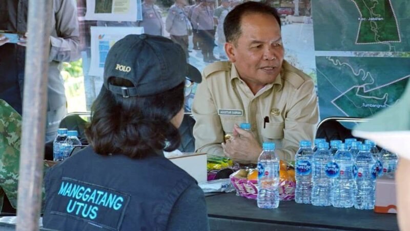 Gubernur Kalteng Pantau Posko Penanganan Siaga Karhutla di Pulang Pisau