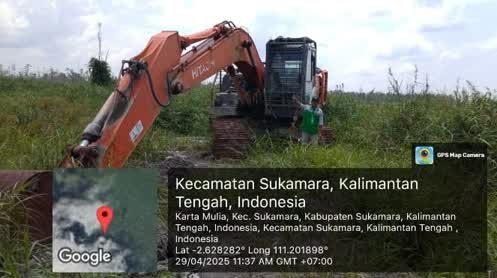 Kasus Perambahan Hutan di Sukamara: Dua Alat Berat Hilang Misterius, Polisi Didesak Tetapkan Tersangka