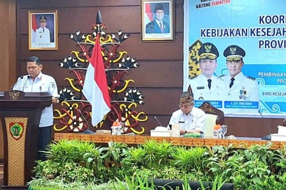 Pemprov Kalteng Perkuat Kelembagaan Kedamangan Melalui Koordinasi dan Sinkronisasi