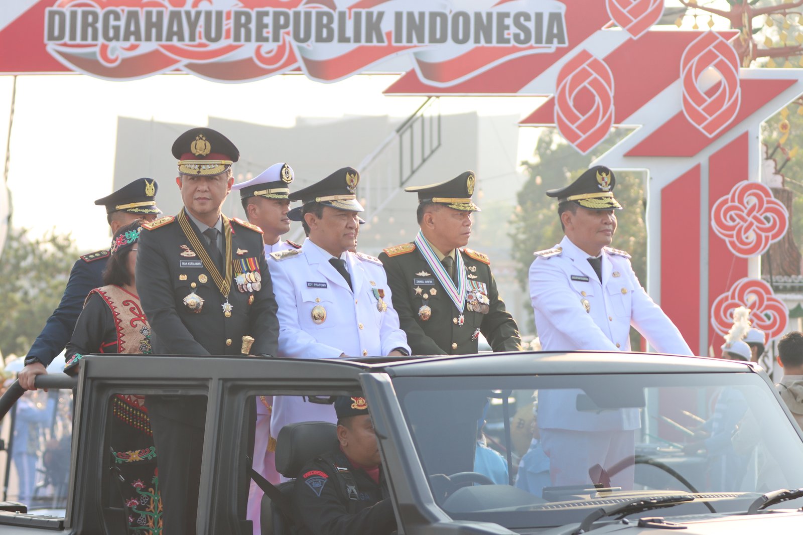 Kapolda Kalteng Hadiri Upacara HUT ke-81 Kemerdekaan RI, Tekankan Semangat Pengabdian dan Persatuan
