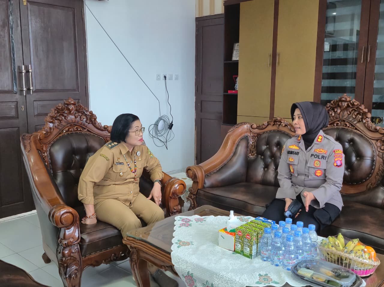 Kapolres Gunung Mas AKBP Arum Sari Puspita Dewi Perkuat Sinergi dengan Pemkab, Fokus Kamtibmas dan Pelayanan Publik