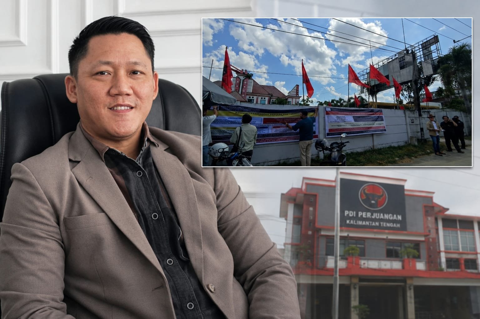 Sengketa Eks Kantor PDIP Kalteng Masuk Ranah Hukum, Suriansyah Halim Siapkan BAP Pelapor dan Saksi
