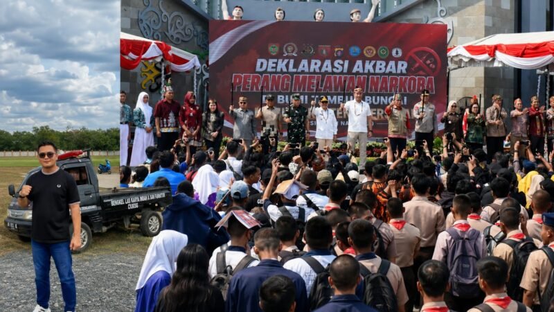 HKT Dorong Perang Melawan Narkoba Tak Berhenti di Deklarasi