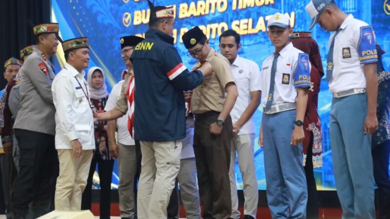 Kalteng Deklarasikan Perang Melawan Narkoba, 3.333 Pelajar dan Mahasiswa Jadi Simbol Perlawanan