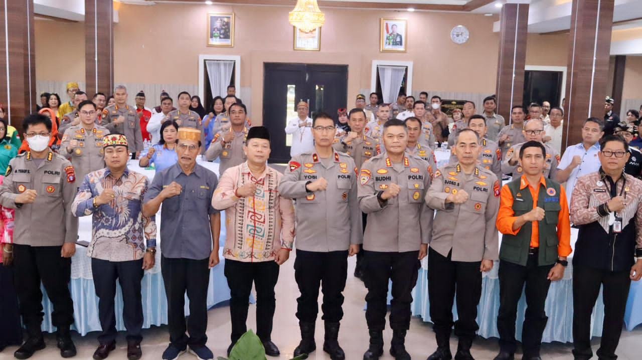 Polda Kalteng Gandeng Ormas dan Kommas Perkuat Kamtibmas serta Cegah Karhutla