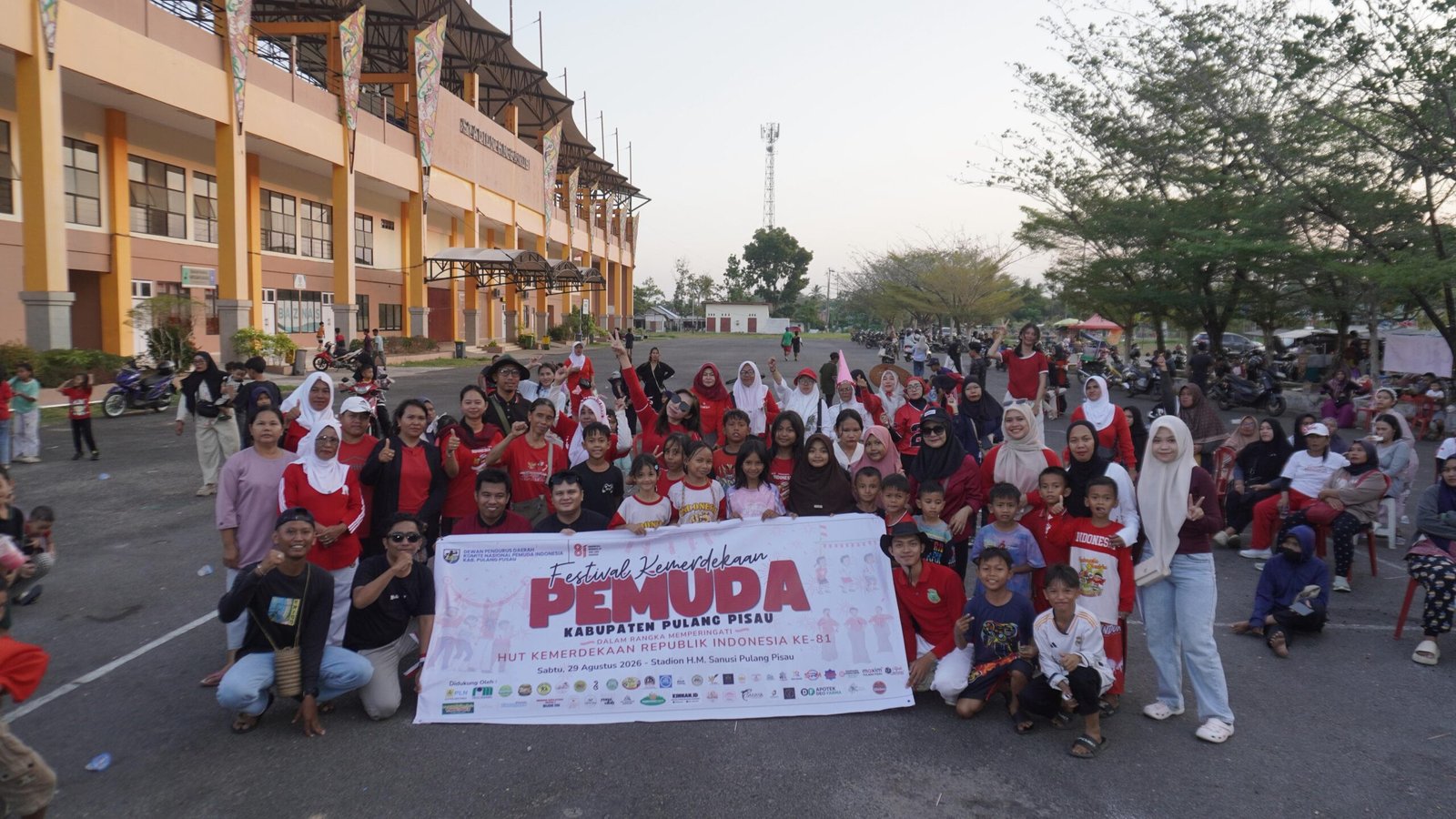 Meriahkan HUT RI ke-81, DPD KNPI Pulang Pisau Gelar Festival Kemerdekaan Pemuda