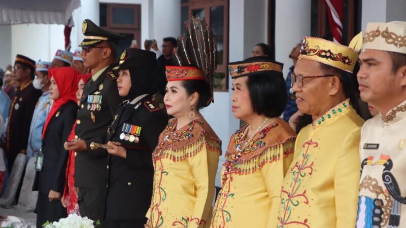 Kapolres Gunung Mas Hadiri Upacara HUT ke-81 RI, Momentum Perkuat Semangat Kebersamaan