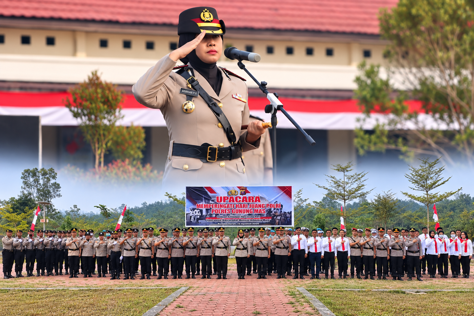 Kapolres Gunung Mas: Nilai Perjuangan Harus Tercermin dalam Pelaksanaan Tugas Sehari-hari