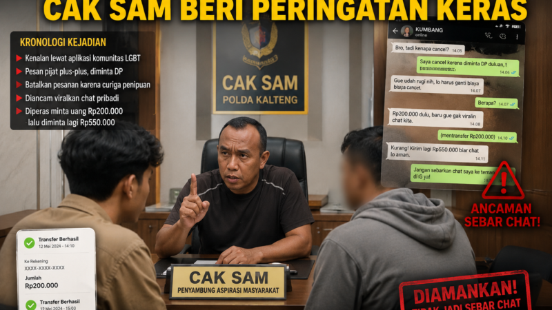 Teror Sebar Chat Pribadi Berujung Pengaduan, Cak Sam Beri Peringatan Keras
