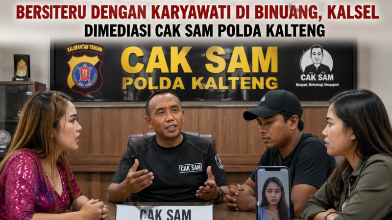 Gara-Gara Oknum Sopir Travel Main Dua, Biduan Dangdut dan Karyawati Berseteru, Cak Sam Polda Kalteng Turun Tangan