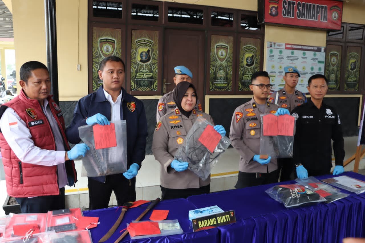 Kapolres Kapuas Tegas Perangi Narkoba, Lima Kasus Sabu Diungkap dalam Tiga Pekan