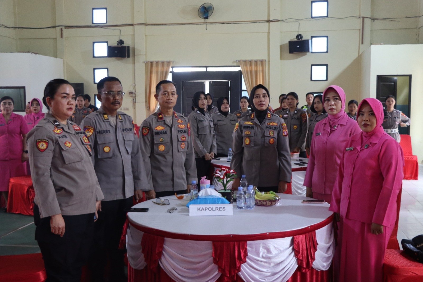 HUT ke-78 Polwan, Polres Gunung Mas Perkuat Pengabdian Humanis kepada Masyarakat