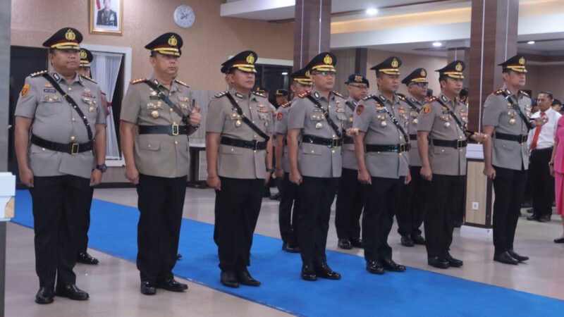 Enam Kapolres dan Satu Kapolresta Berganti, Ini Daftar Nama Pejabat Baru Jajaran Polda Kalteng