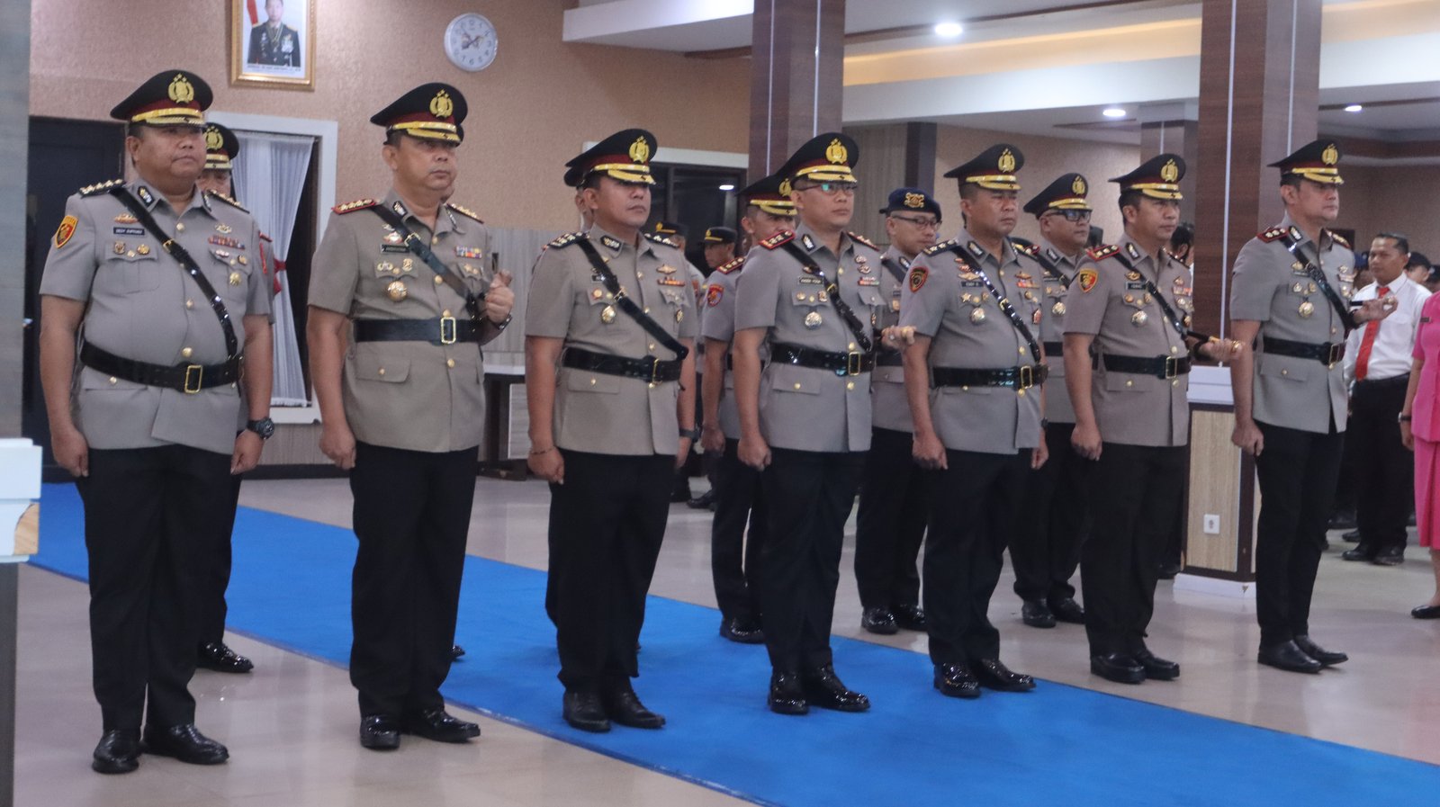Enam Kapolres dan Satu Kapolresta Berganti, Ini Daftar Nama Pejabat Baru Jajaran Polda Kalteng