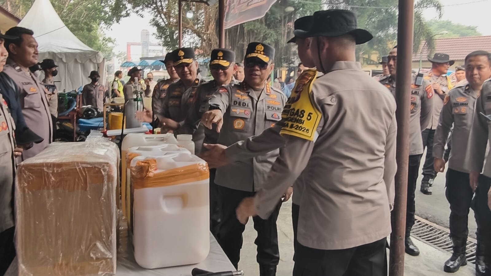 Wakapolri Cek Kesiapan Satgas Karhutla Polda Kalteng, Pastikan Personel dan Sarpras Siap Digunakan
