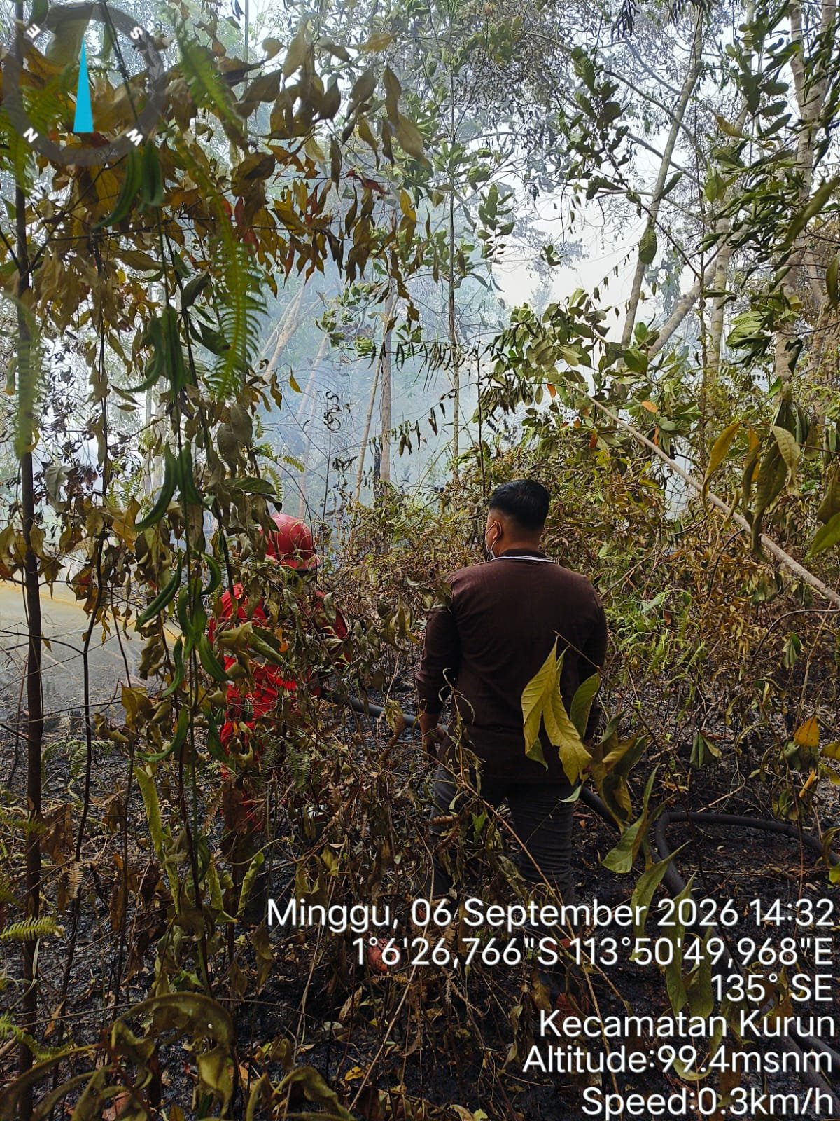 Karhutla di Kuala Kurun Terbakar 4,52 Hektare, Tim Gabungan Padamkan Api