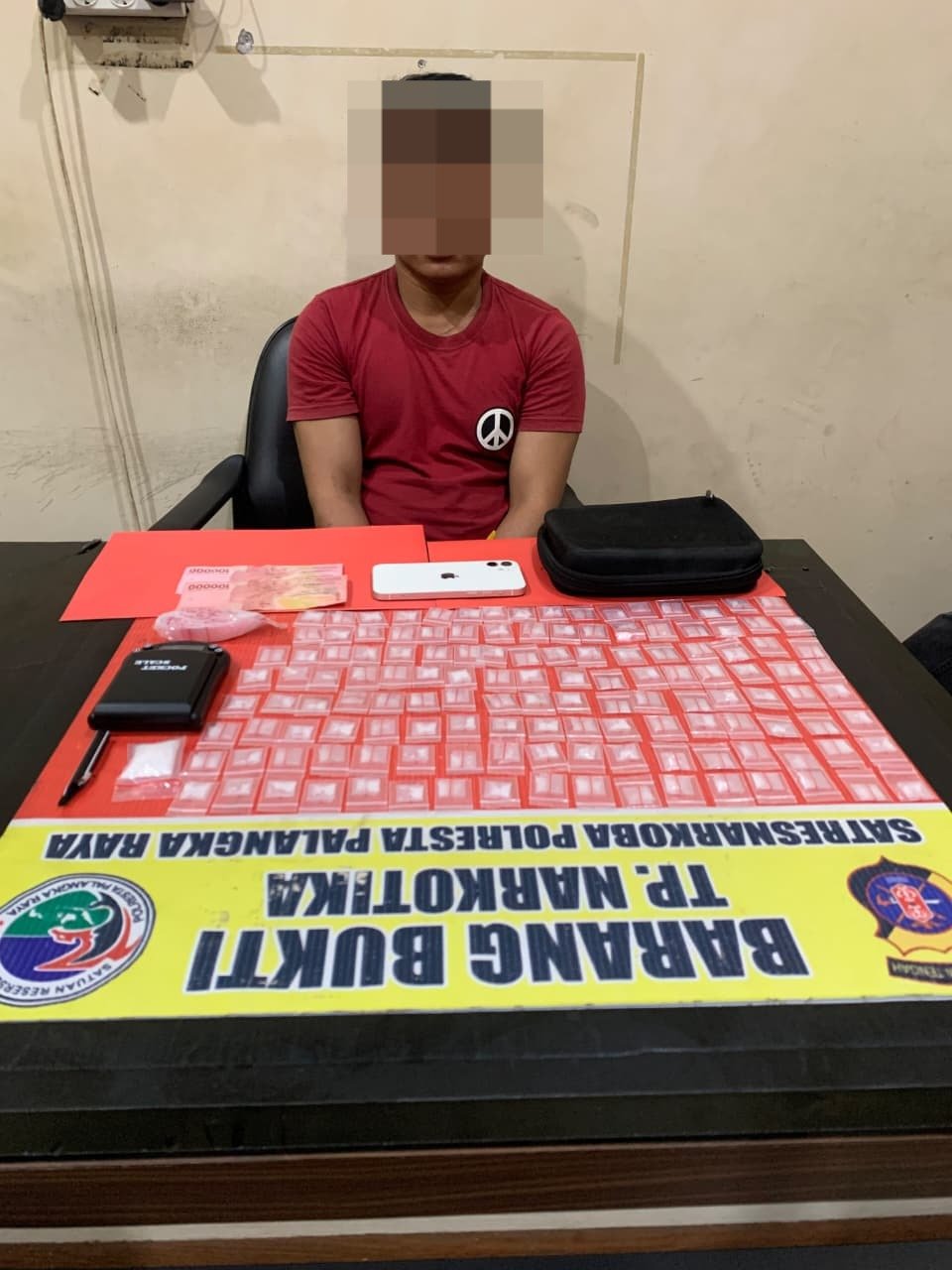 Satresnarkoba Polresta Palangka Raya Ungkap Peredaran 27,14 Gram Shabu di Tumbang Rungan