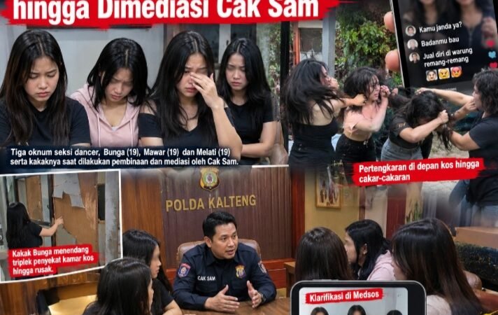 Bertengkar Gara-Gara Saling Sindir di TikTok, 4 Orang Cakar-Cakaran hingga Dimediasi Cak Sam