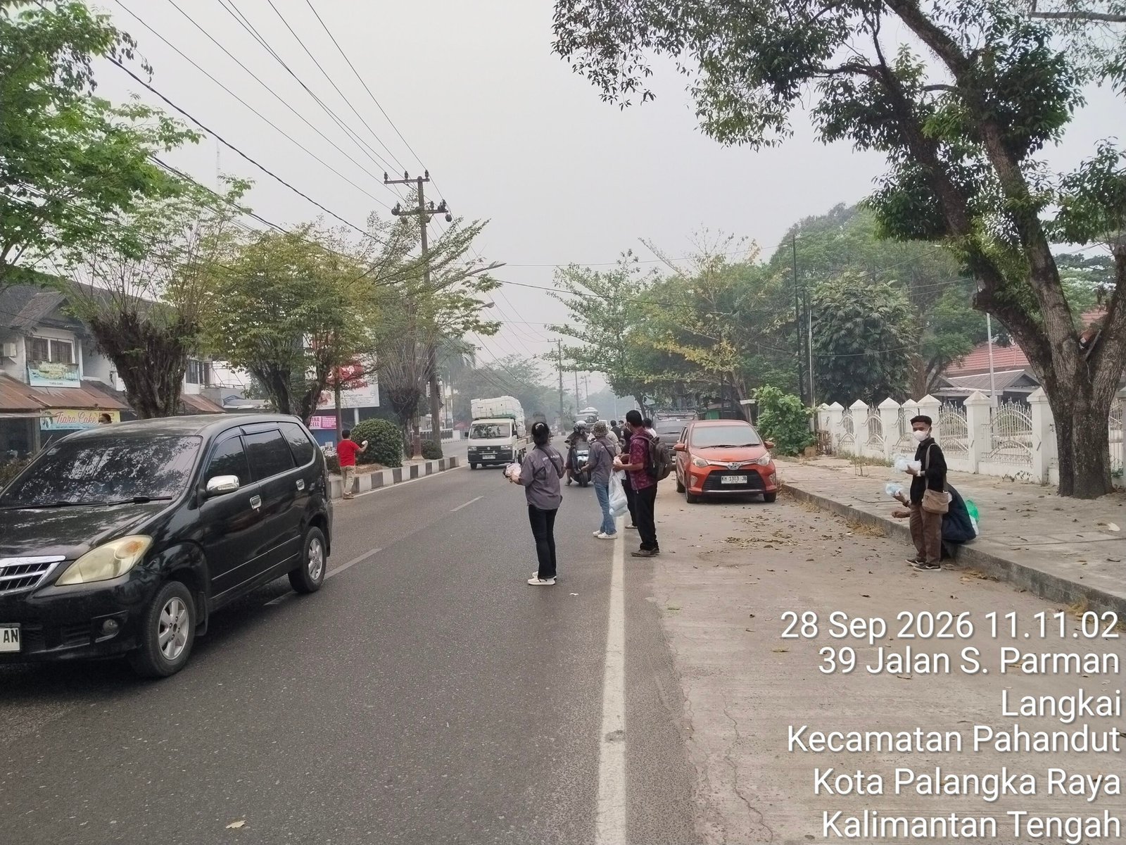Peduli Masyarakat di Tengah Kabut Asap, IPJI Kalteng dan SPRI Gelar Aksi Sosial Hadirkan Layanan IKD Gratis