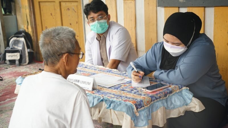 Posyandu Keliling Rutin, Wujud Komitmen Rumkit Bhayangkara Tingkatkan Derajat Kesehatan Masyarakat