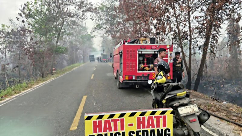 Polda Kalteng Imbau Pengendara Hati-Hati Saat Melintasi Jalan Mahir-Mahar Lingkar Luar Palangka Raya