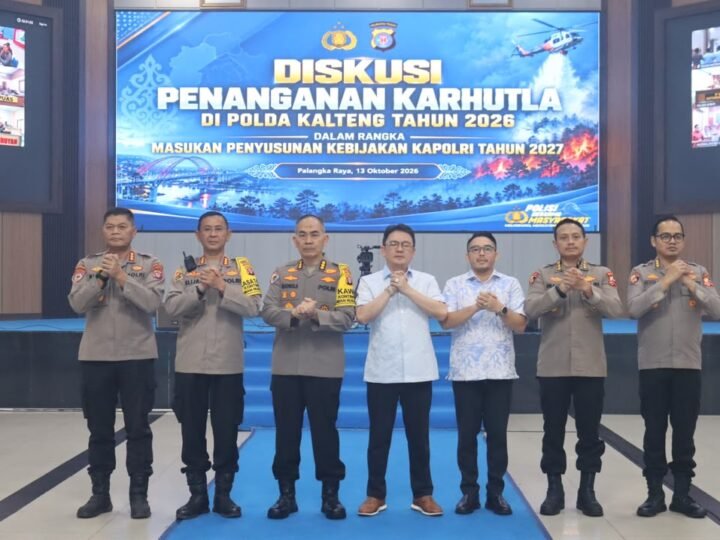 Di Hadapan Sahli Kapolri, Polda Kalteng Paparkan Strategi Penanganan Hotspot dan Gakkum Karhutla